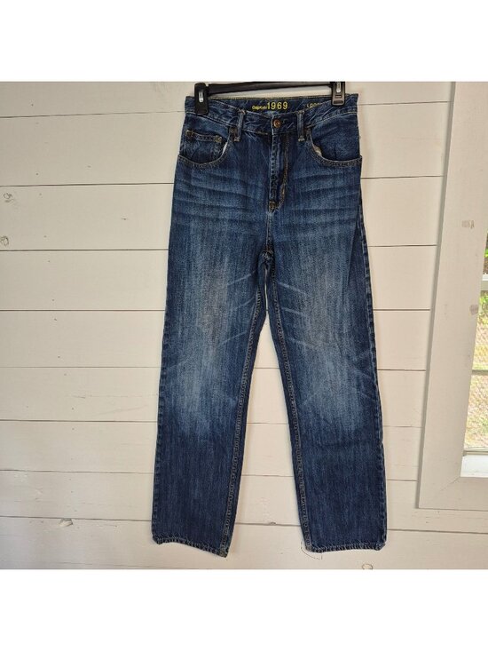 GapKids Other - GapKids 1969 Loose Fit Boys Denim Jeans Size 18 Slim Medium Wash